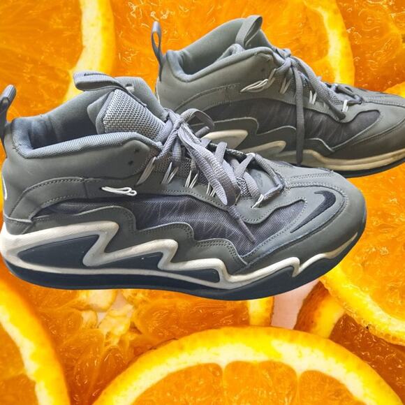 Nike Air Max Diamond Griffey Gray and White‎ High Top Sneakers Size 10.5 - Picture 2 of 8